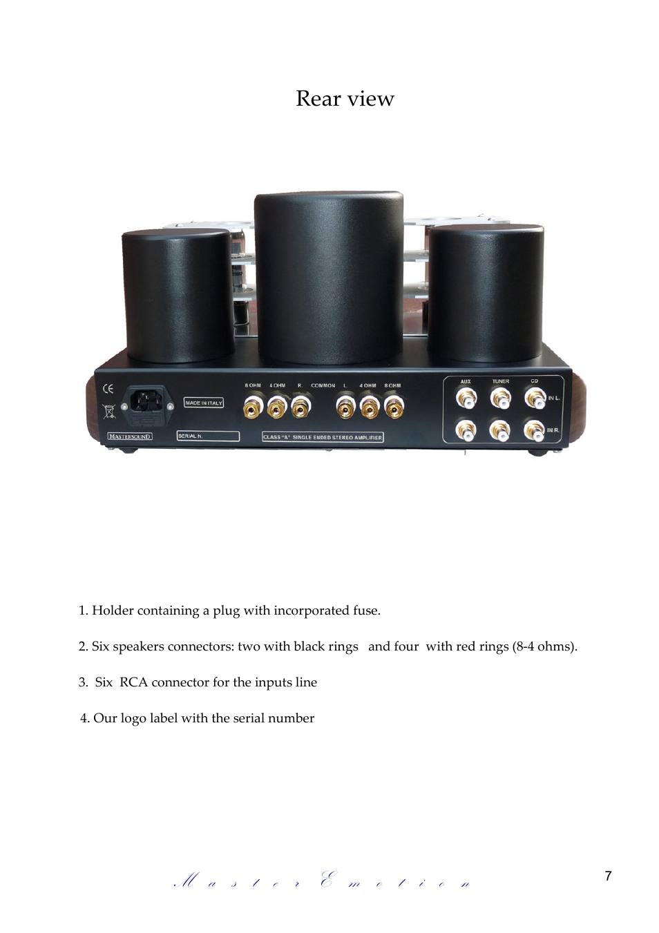 Mastersound Dueundici User Manual | Page 7 / 12