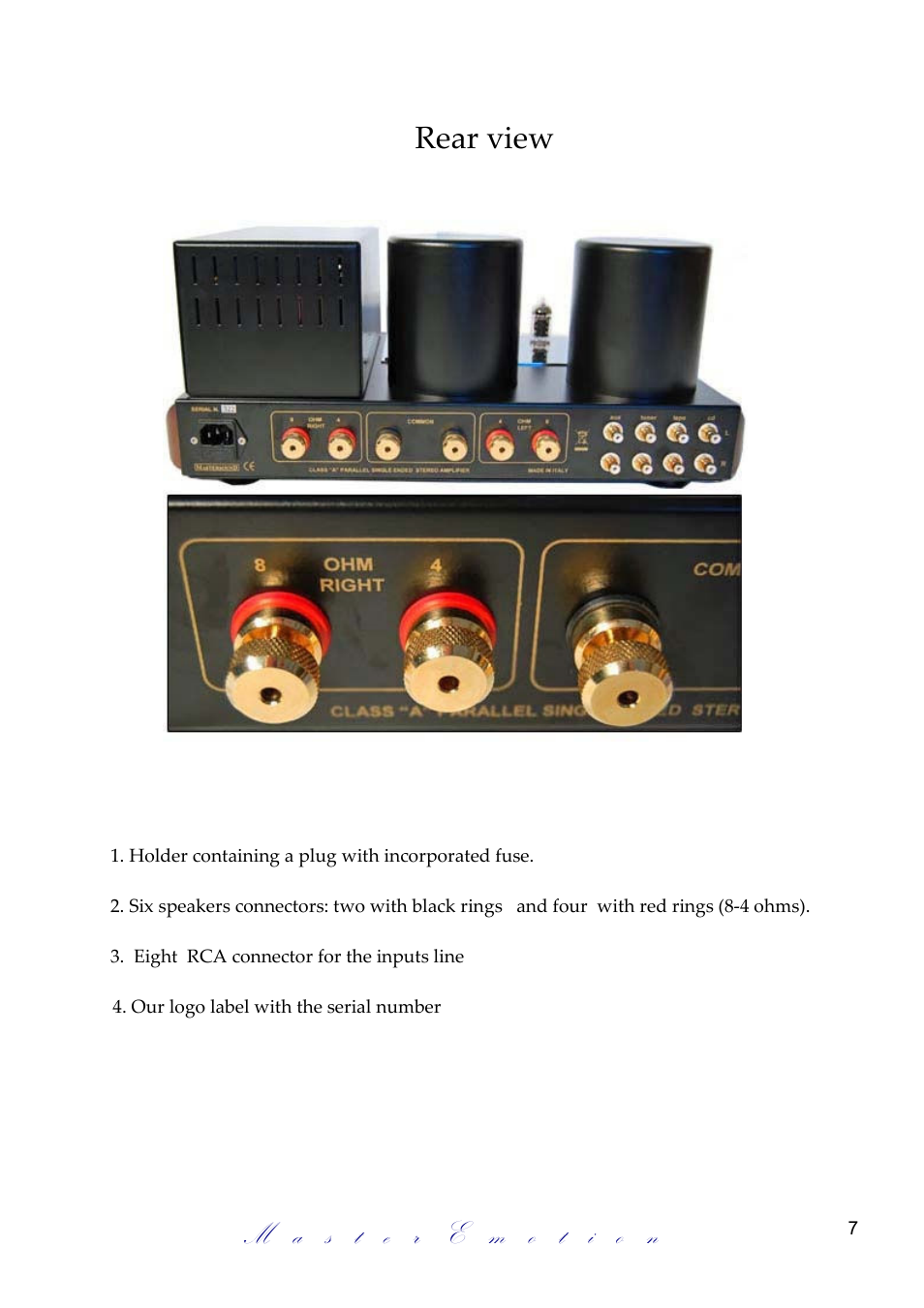 Mastersound Due Venti S.E. User Manual | Page 7 / 12