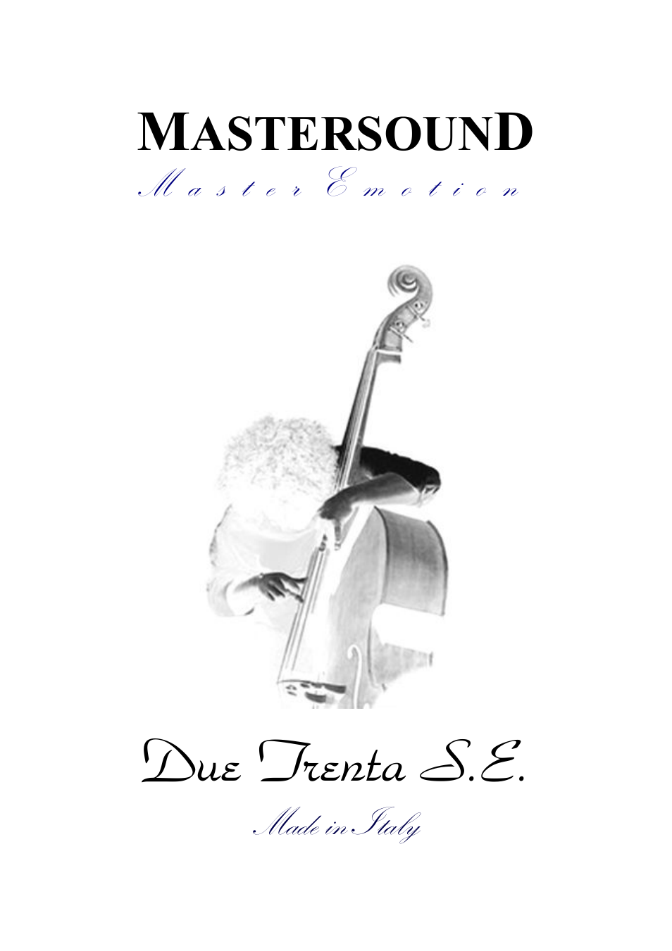 Mastersound Due Trenta S.E. User Manual | 12 pages