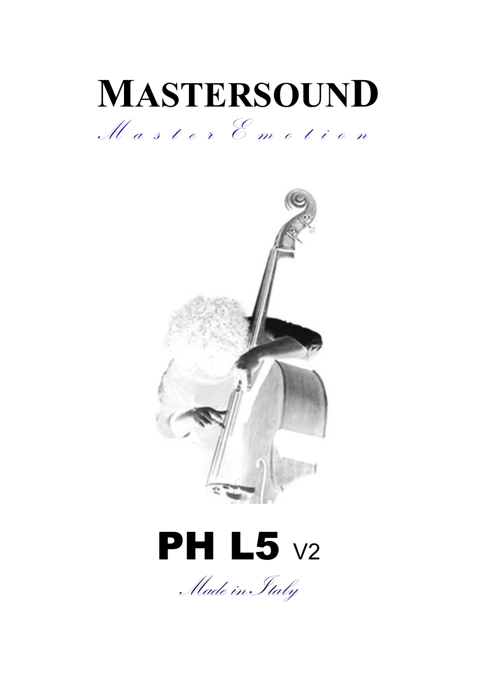 Mastersound PH L5 User Manual | 10 pages