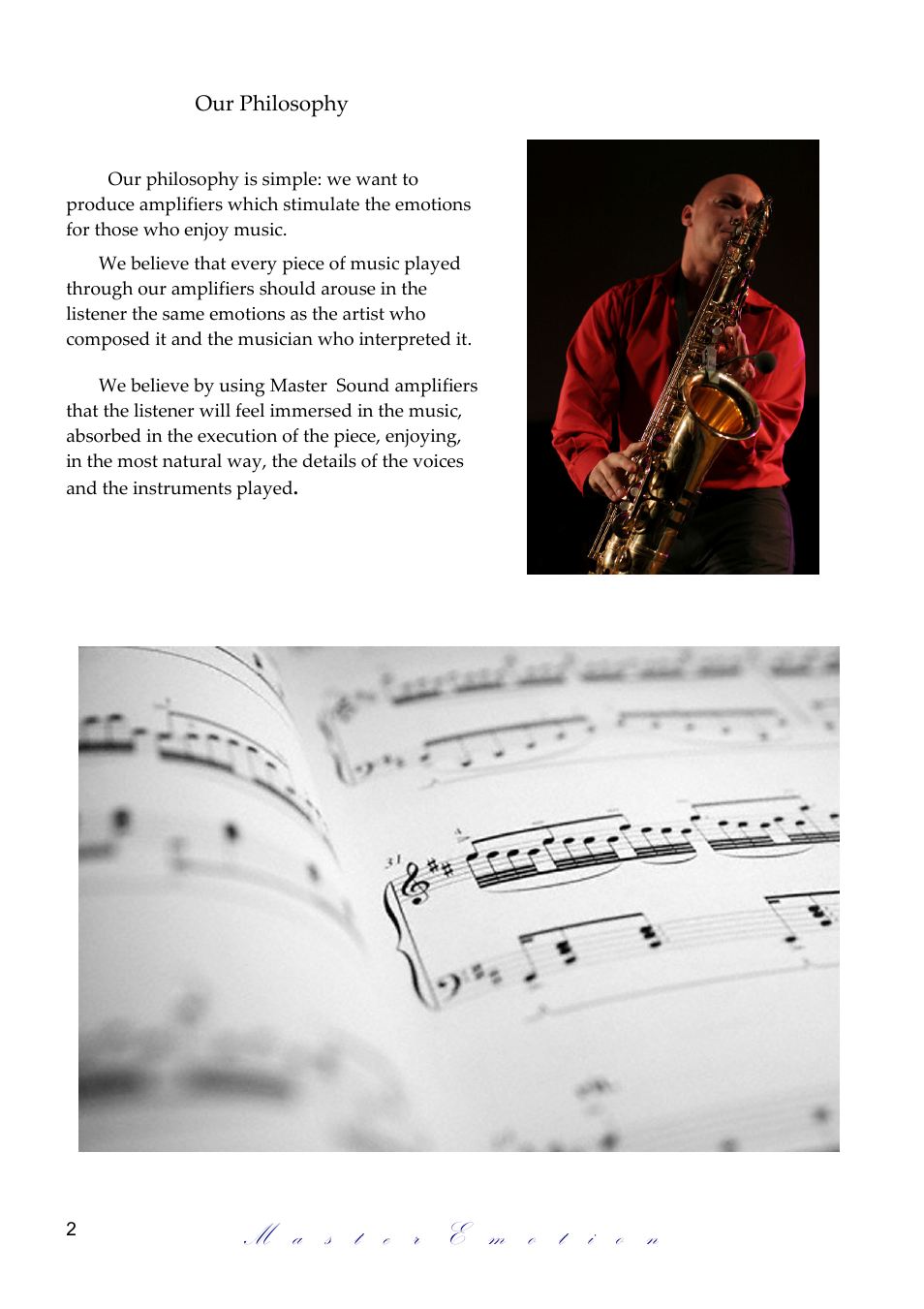 Mastersound PH L5 User Manual | Page 2 / 10