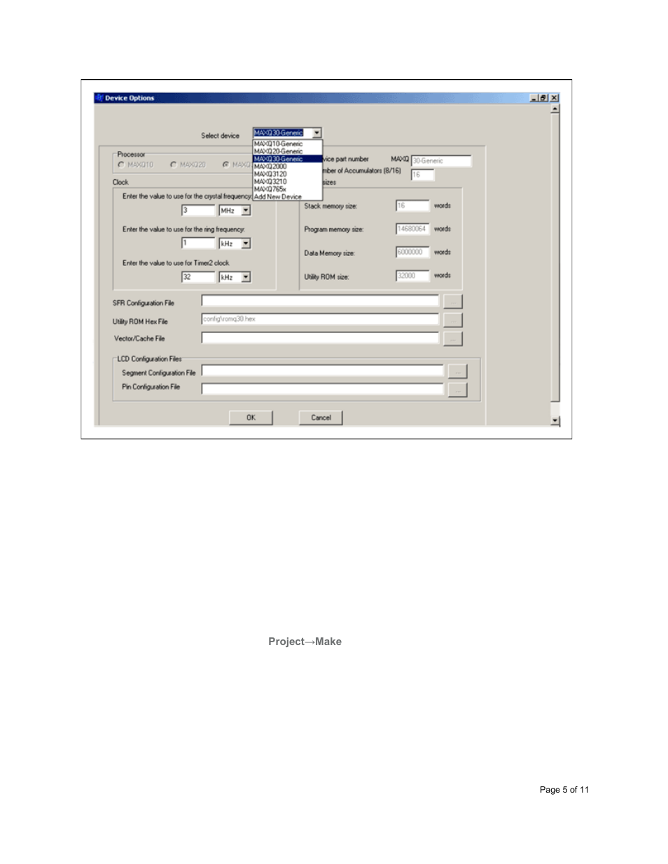 Maxim Integrated MAX-IDE MAXQ Microcontrollers User Manual | Page 5 / 11