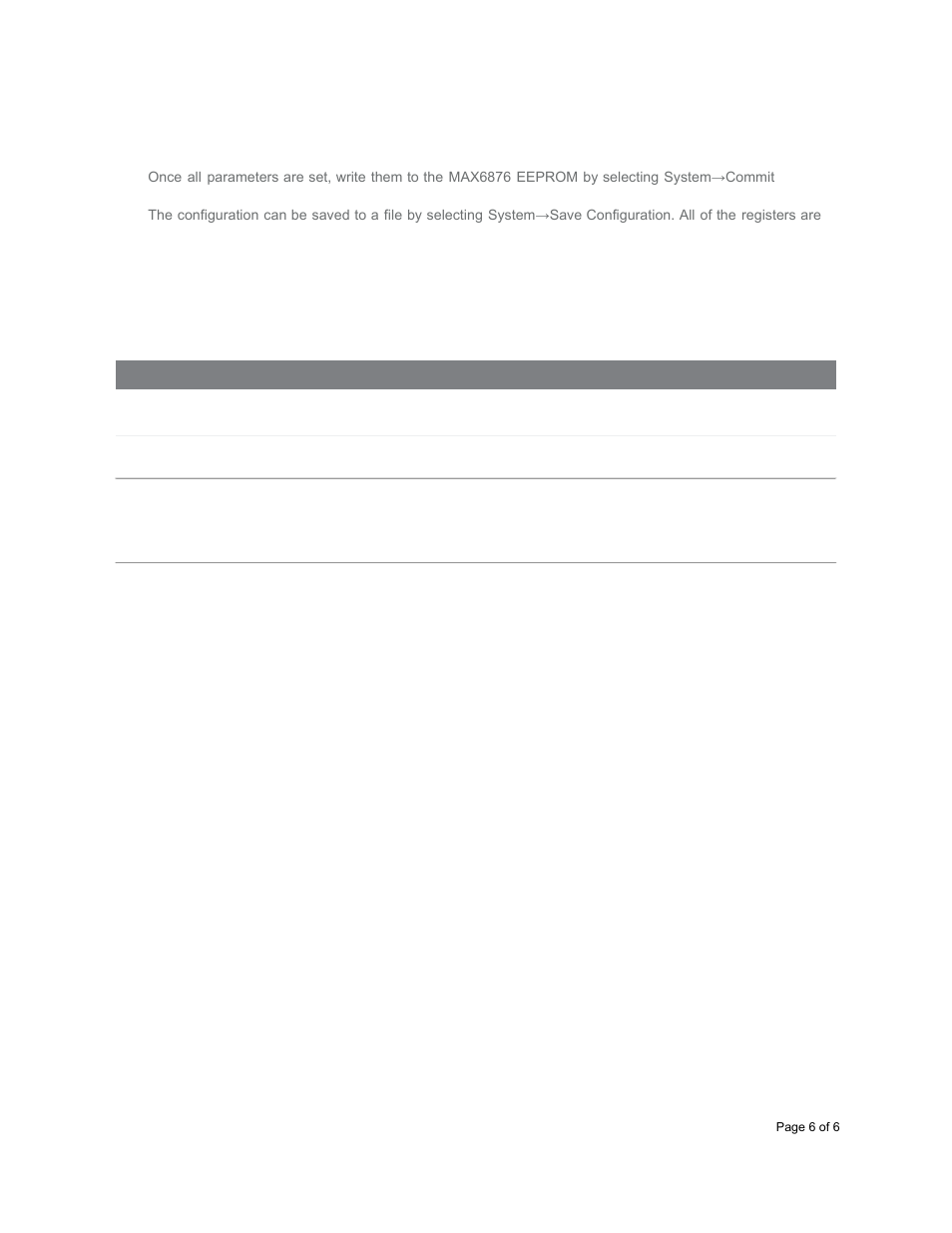 Maxim Integrated MAX6876 Power-Supply Tracker/Sequencer User Manual | Page 6 / 6