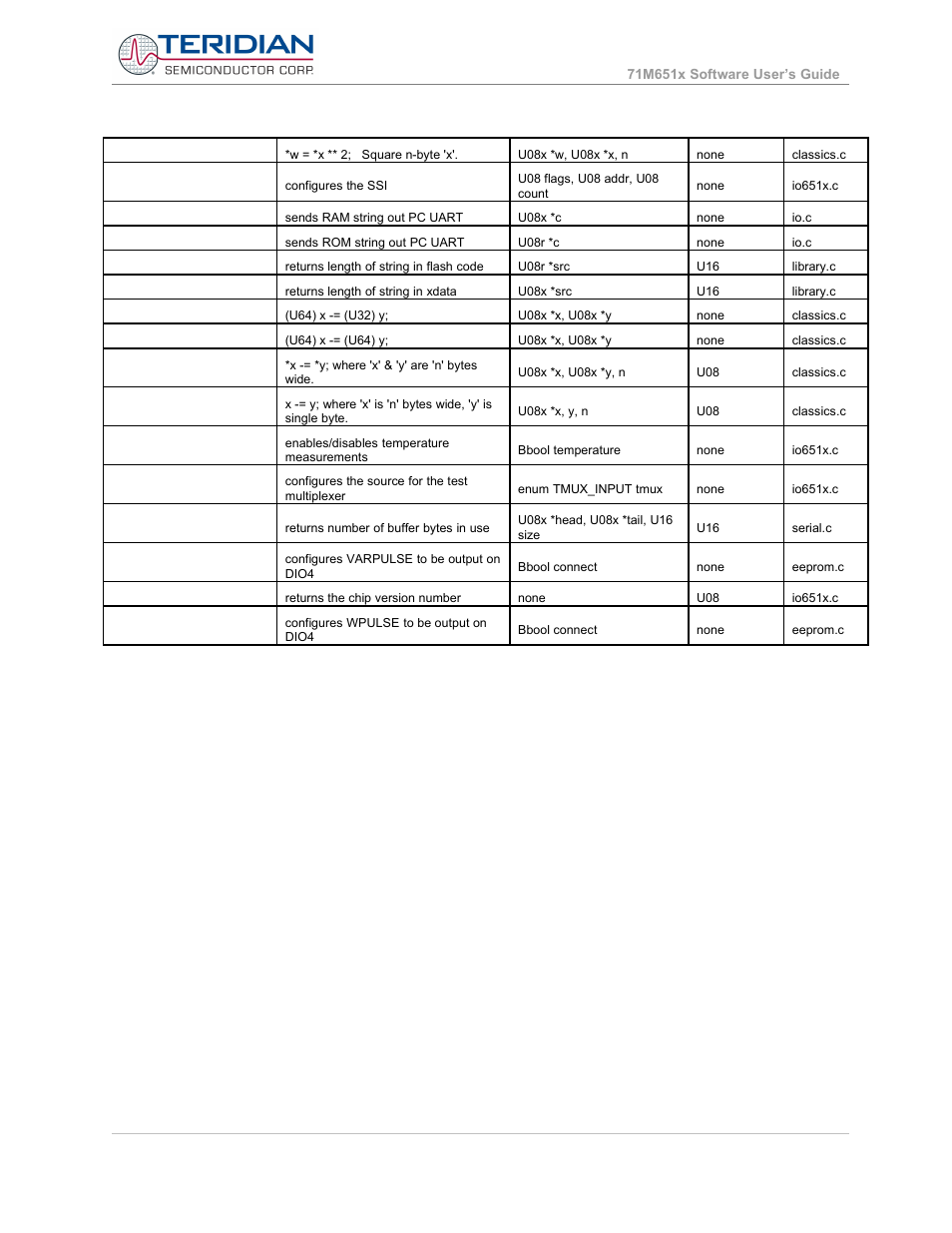 Maxim Integrated 71M6513H Power Meter IC Family Software User Manual | Page 90 / 137