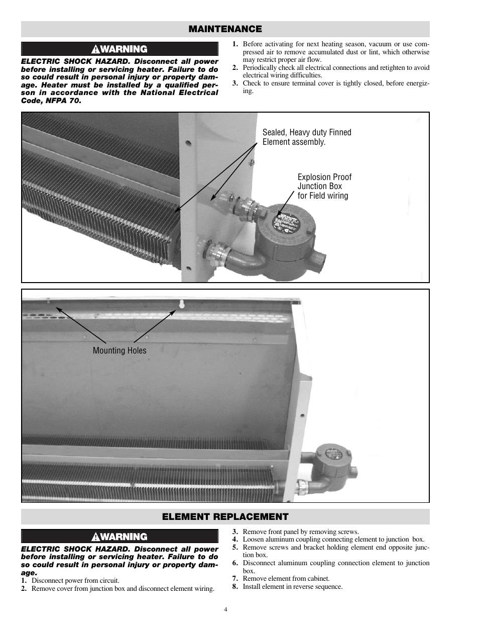 Chromalox CVEP-C User Manual | Page 4 / 8
