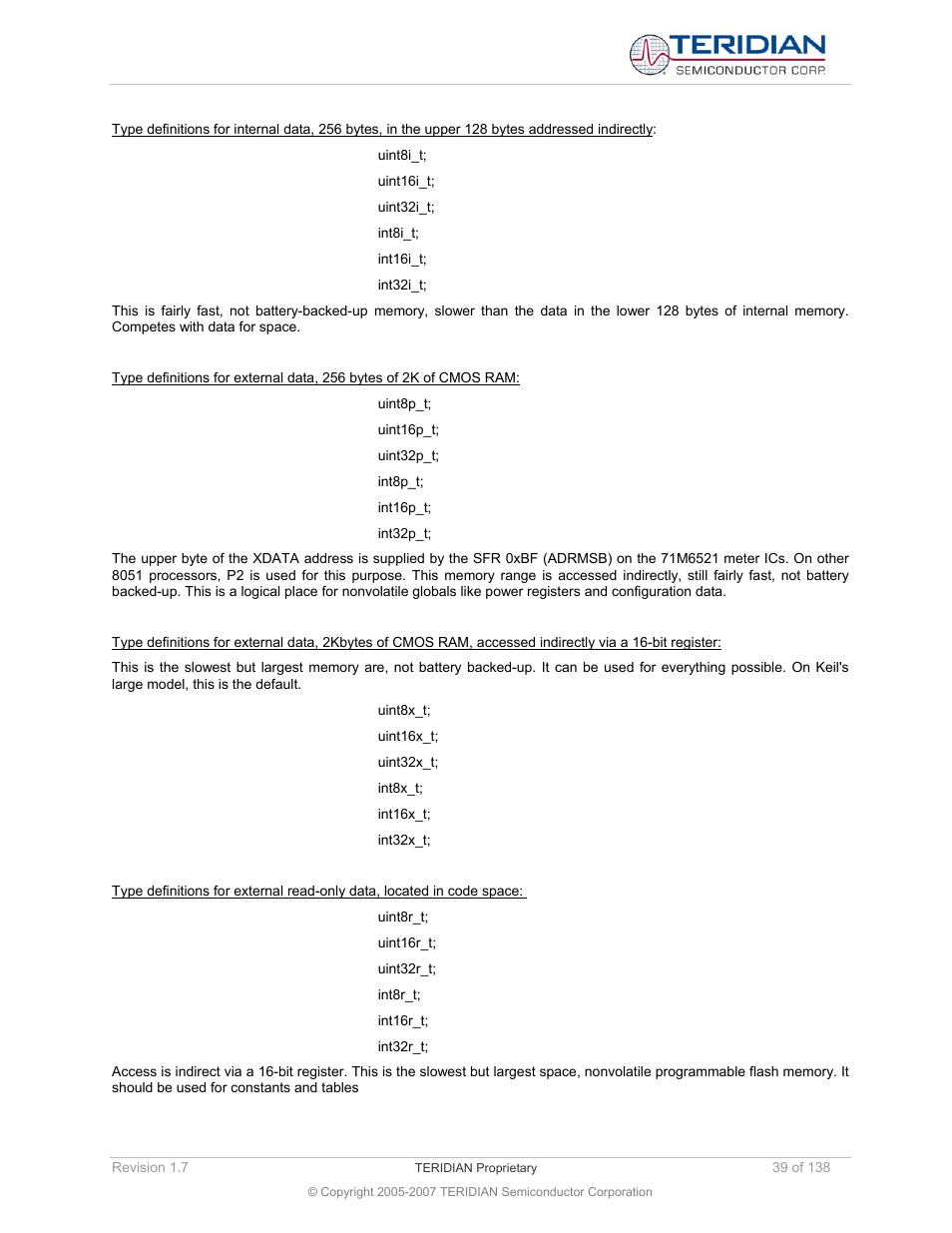 Maxim Integrated 71M6521BE Energy Meter IC Family Software User Manual | Page 39 / 138
