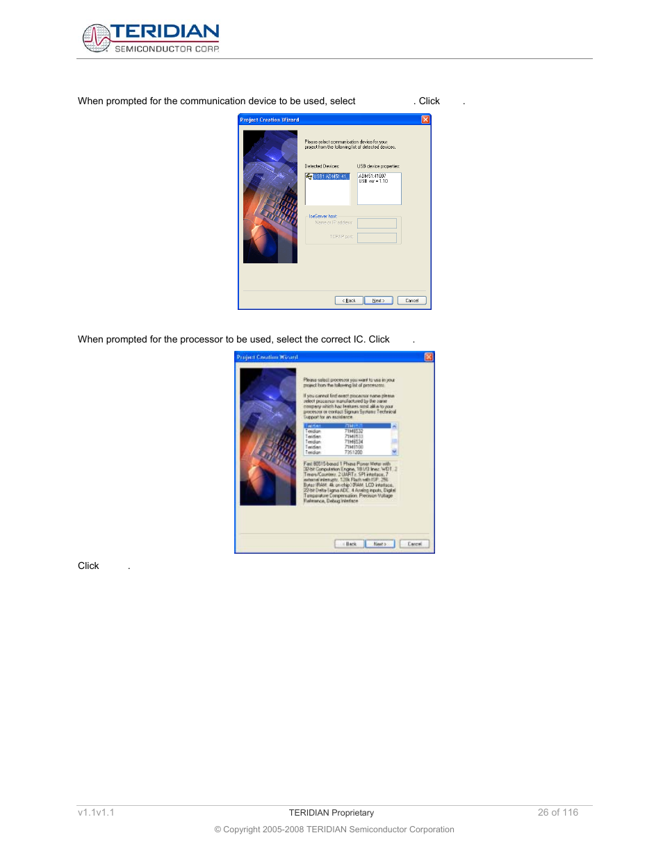 Maxim Integrated 71M6534 Energy Meter IC Family Software User Manual | Page 26 / 116