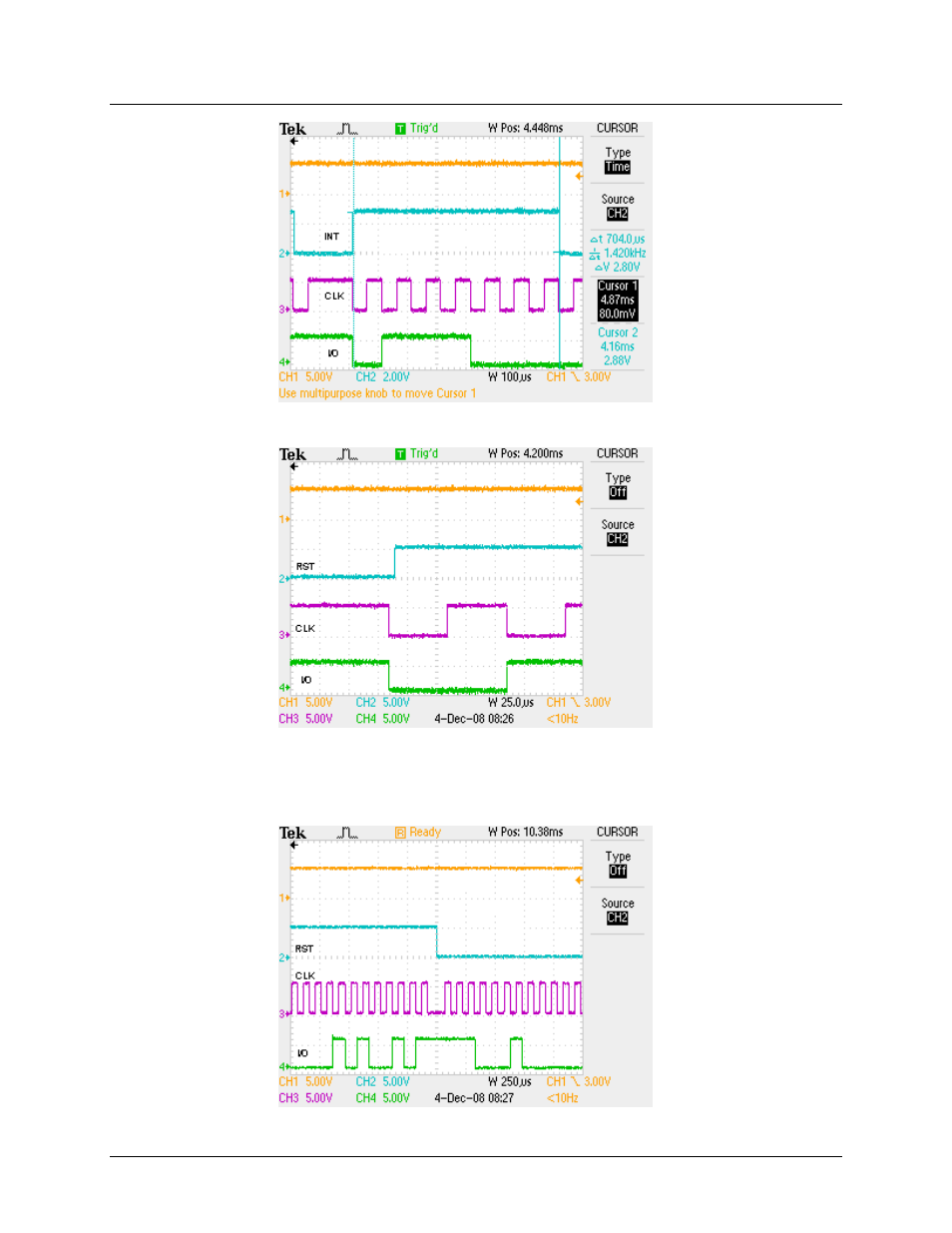 Figure 20: zoom in on the end of the command frame, N in, Figure 18 | Figure 19 | Maxim Integrated 73S12xxF User Manual | Page 15 / 38