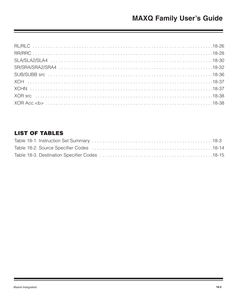 Maxq family user’s guide | Maxim Integrated MAXQ Family User Manual | Page 179 / 216