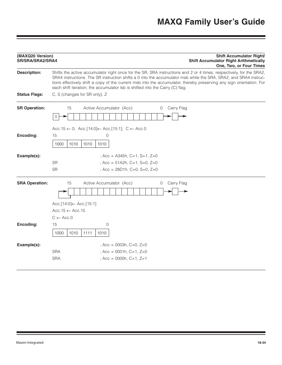 Maxq family user’s guide | Maxim Integrated MAXQ Family User Manual | Page 211 / 216