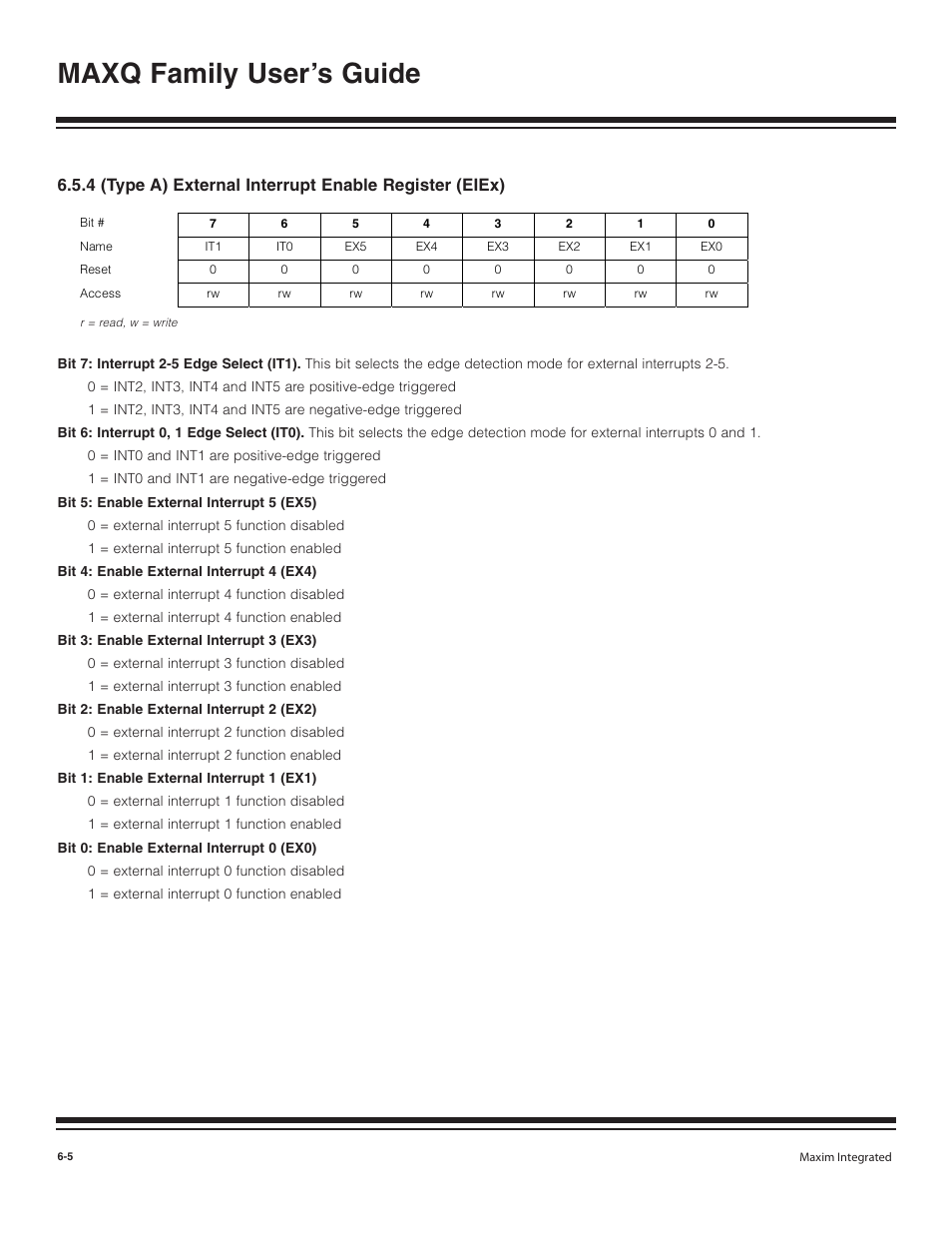 4 (type a) external inte, Maxq family user’s guide | Maxim Integrated MAXQ Family User Manual | Page 62 / 216