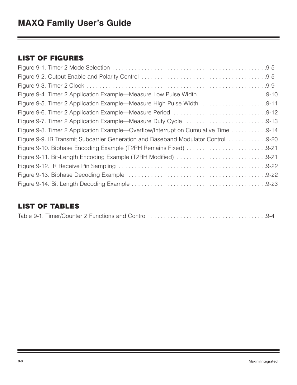 Maxq family user’s guide | Maxim Integrated MAXQ Family User Manual | Page 81 / 216