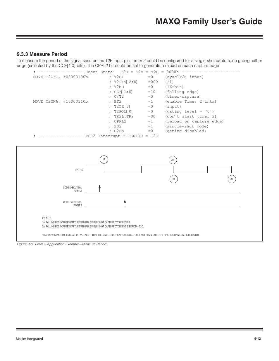 3 measure period, 3 measure period -12, Maxq family user’s guide | Maxim Integrated MAXQ Family User Manual | Page 90 / 216