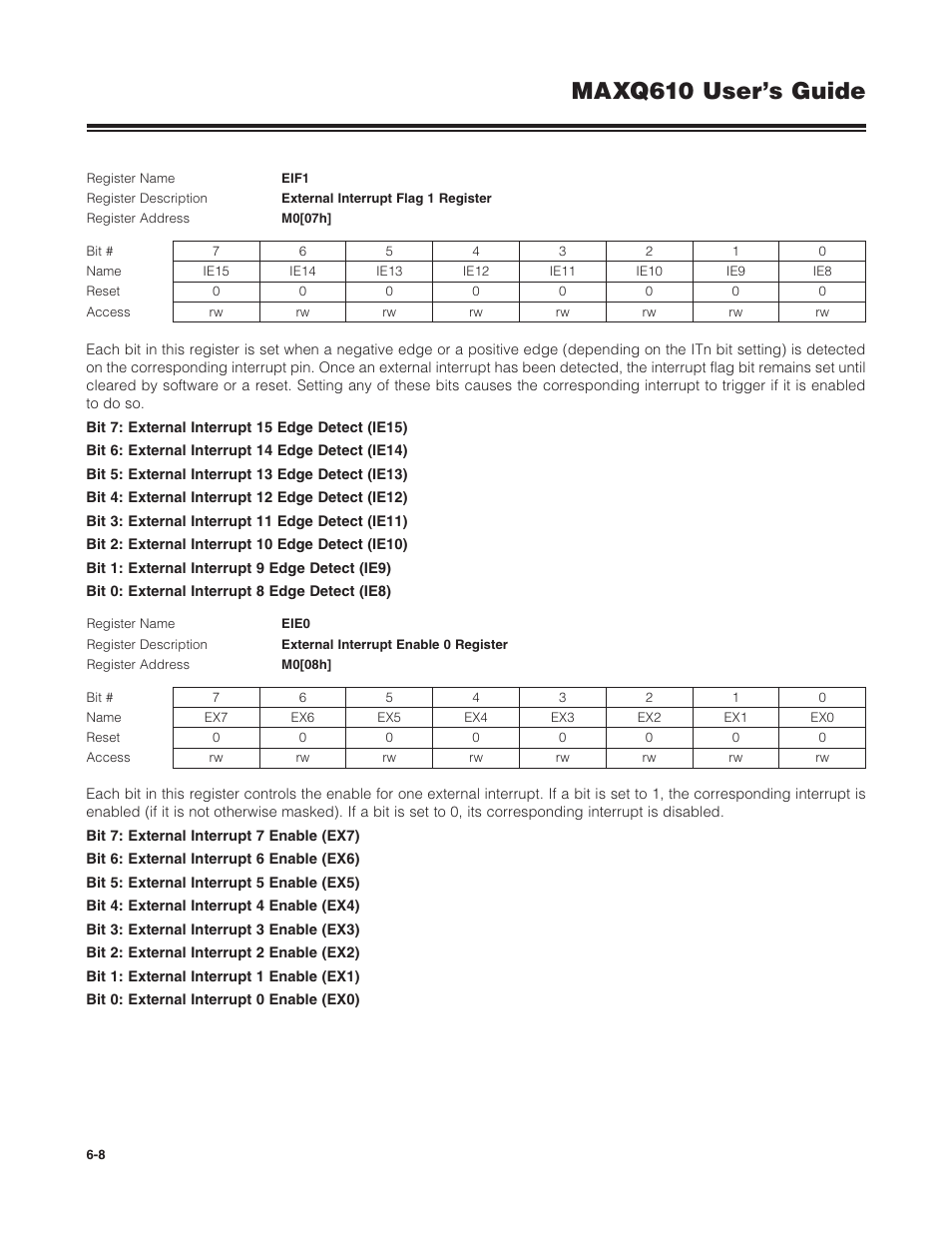 Maxq610 user’s guide | Maxim Integrated MAXQ610 User Manual | Page 101 / 203