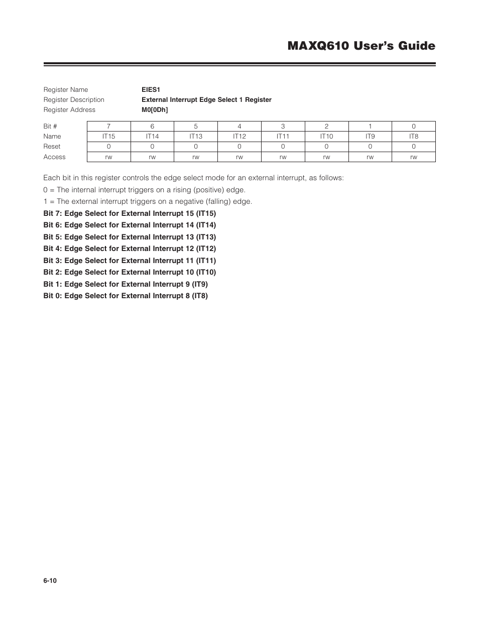 Maxq610 user’s guide | Maxim Integrated MAXQ610 User Manual | Page 103 / 203