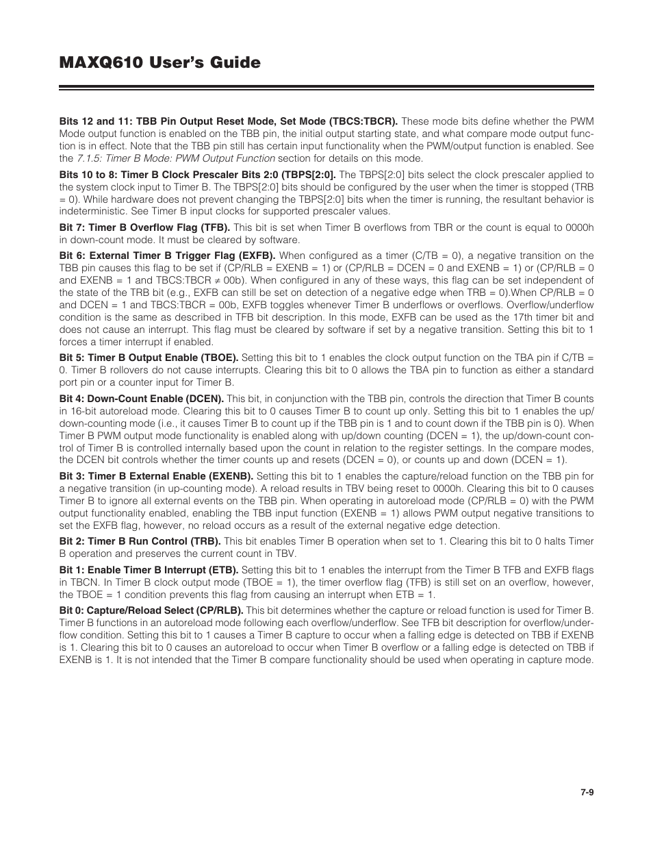 Maxq610 user’s guide | Maxim Integrated MAXQ610 User Manual | Page 112 / 203