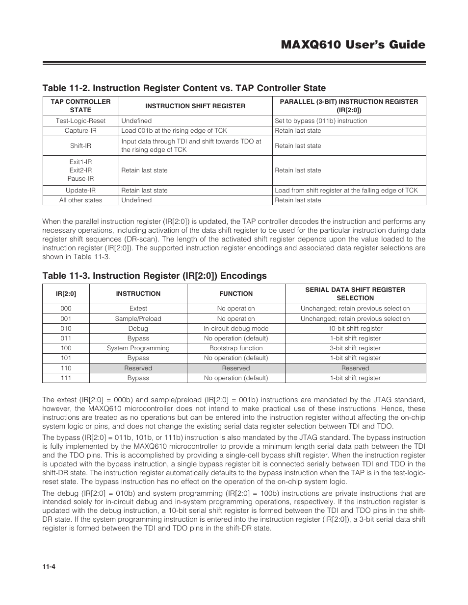 Maxq610 user’s guide | Maxim Integrated MAXQ610 User Manual | Page 148 / 203