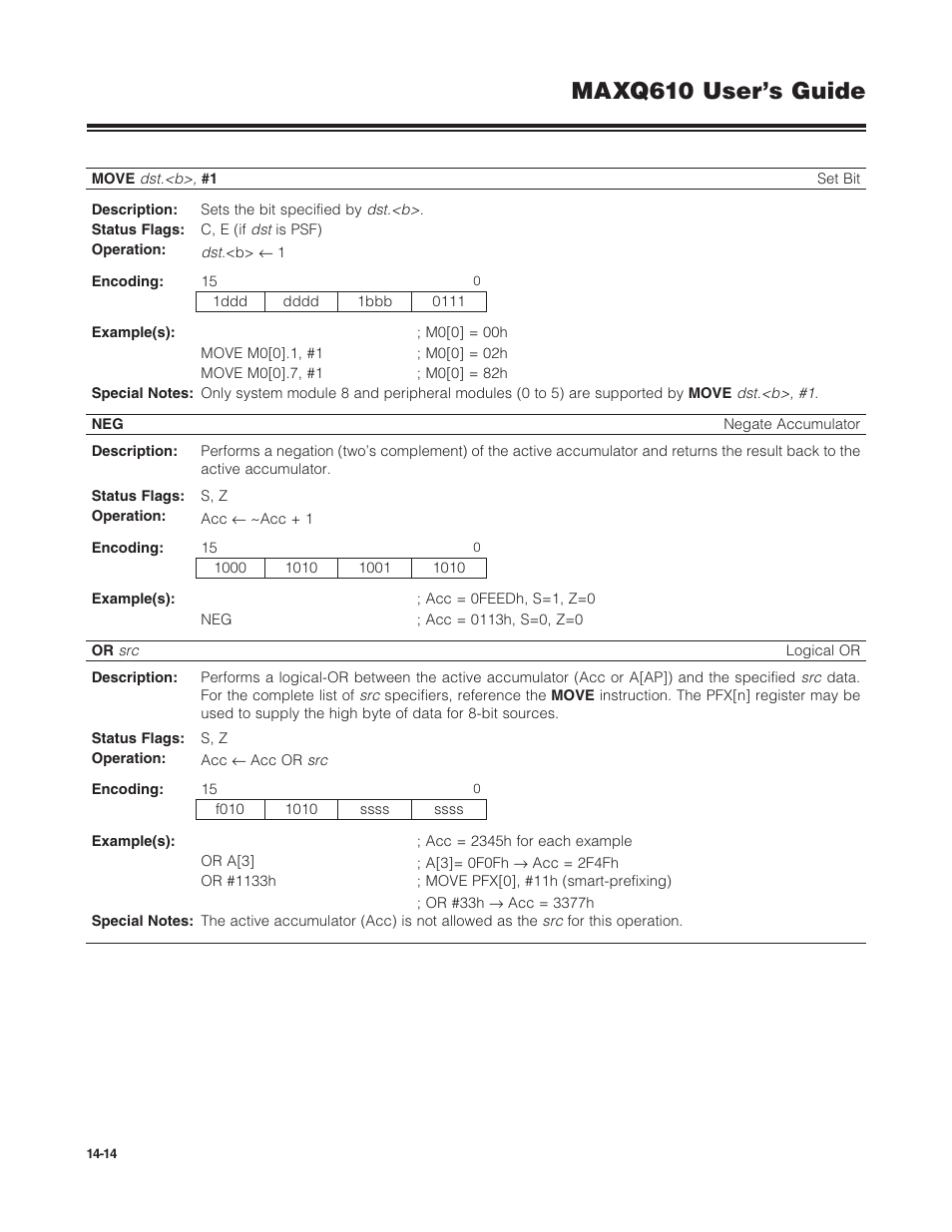 Maxq610 user’s guide | Maxim Integrated MAXQ610 User Manual | Page 181 / 203