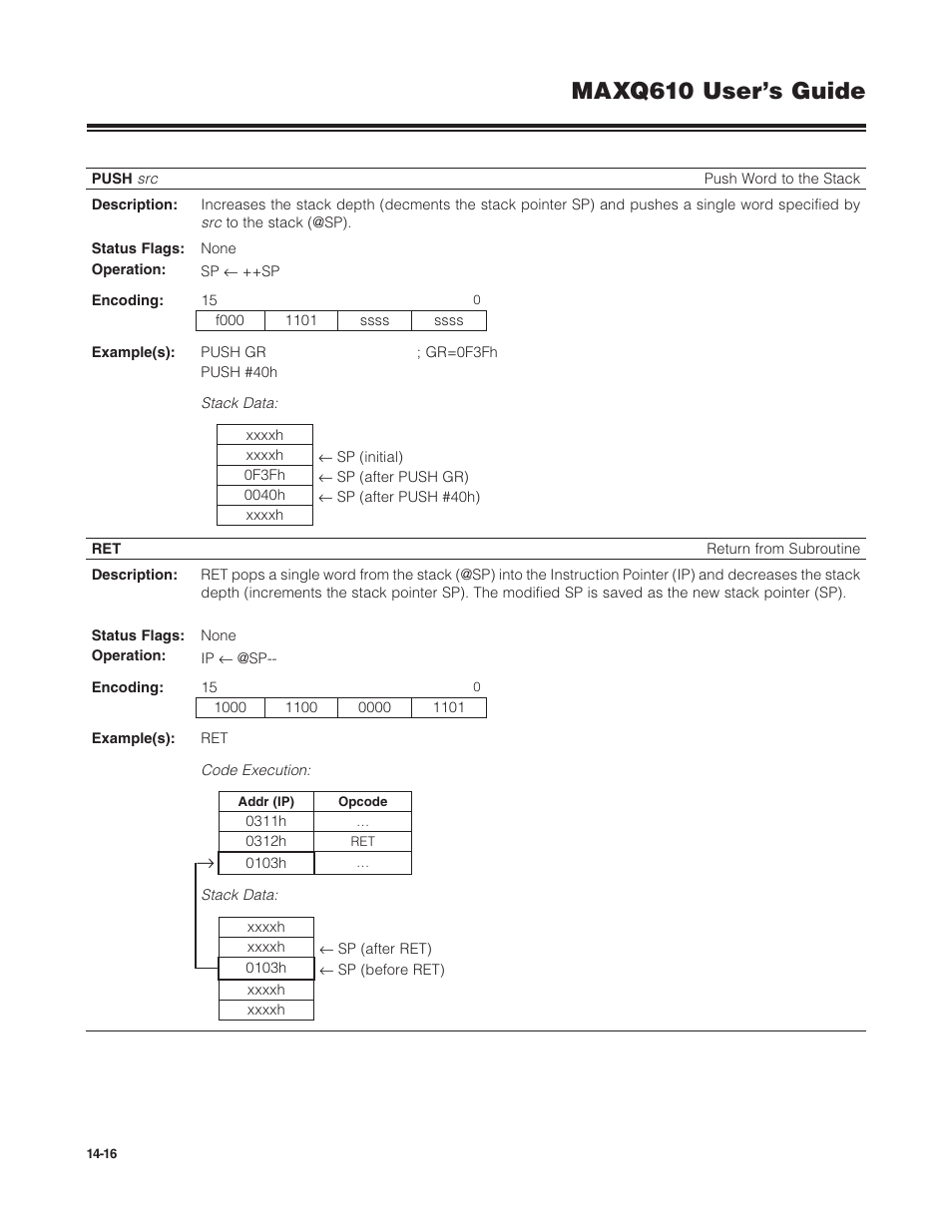 Maxq610 user’s guide | Maxim Integrated MAXQ610 User Manual | Page 183 / 203