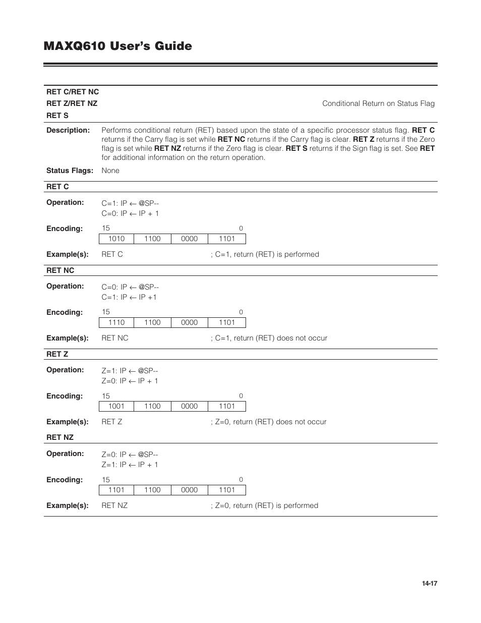 Maxq610 user’s guide | Maxim Integrated MAXQ610 User Manual | Page 184 / 203