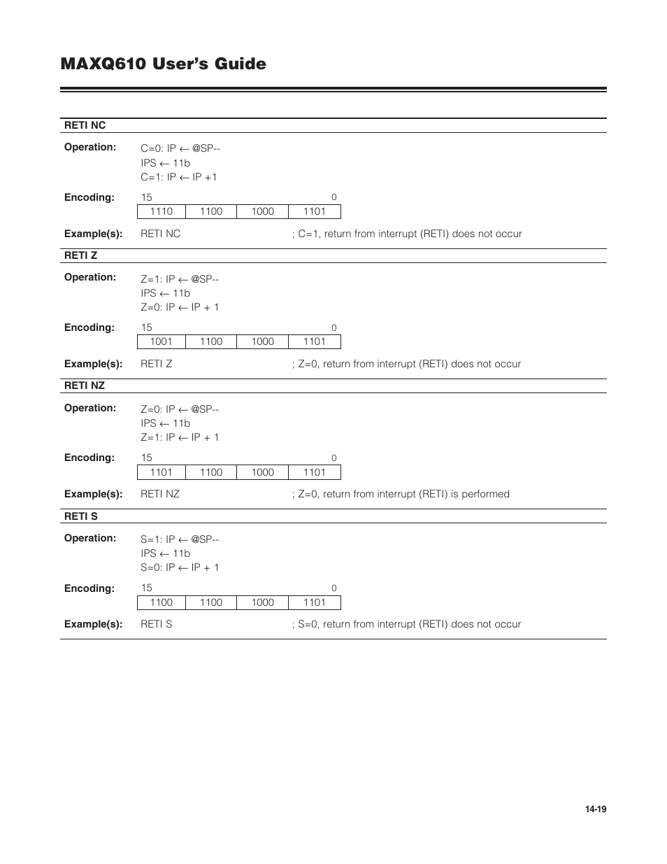 Maxq610 user’s guide | Maxim Integrated MAXQ610 User Manual | Page 186 / 203