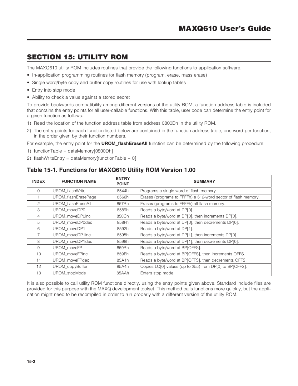 Maxq610 user’s guide | Maxim Integrated MAXQ610 User Manual | Page 195 / 203