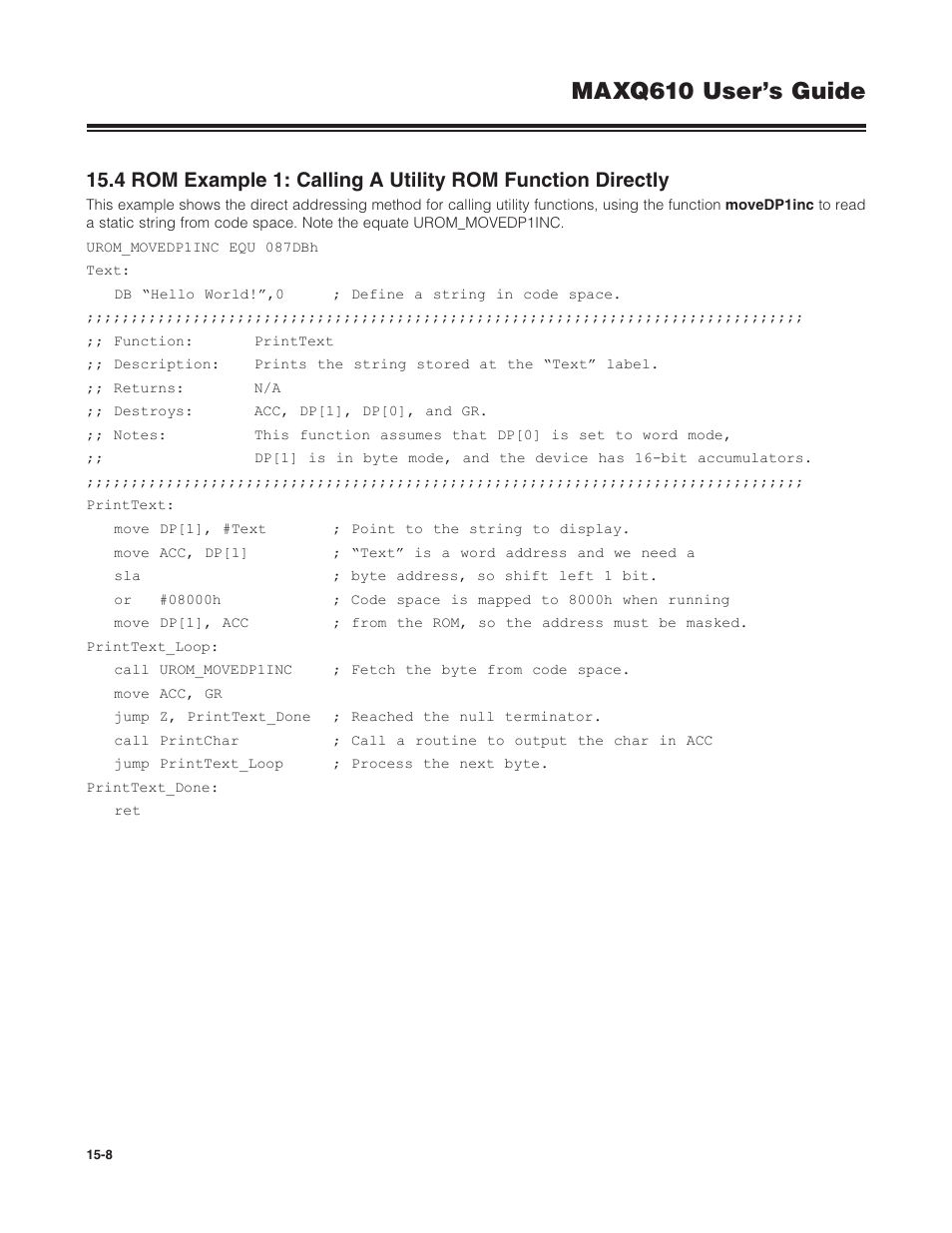 Maxq610 user’s guide | Maxim Integrated MAXQ610 User Manual | Page 201 / 203