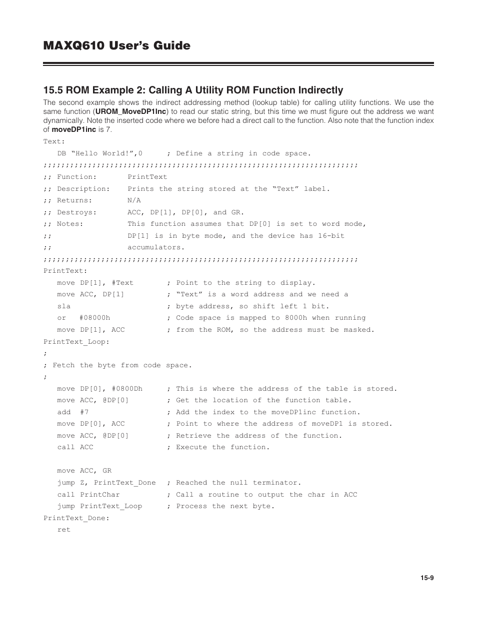 Maxq610 user’s guide | Maxim Integrated MAXQ610 User Manual | Page 202 / 203