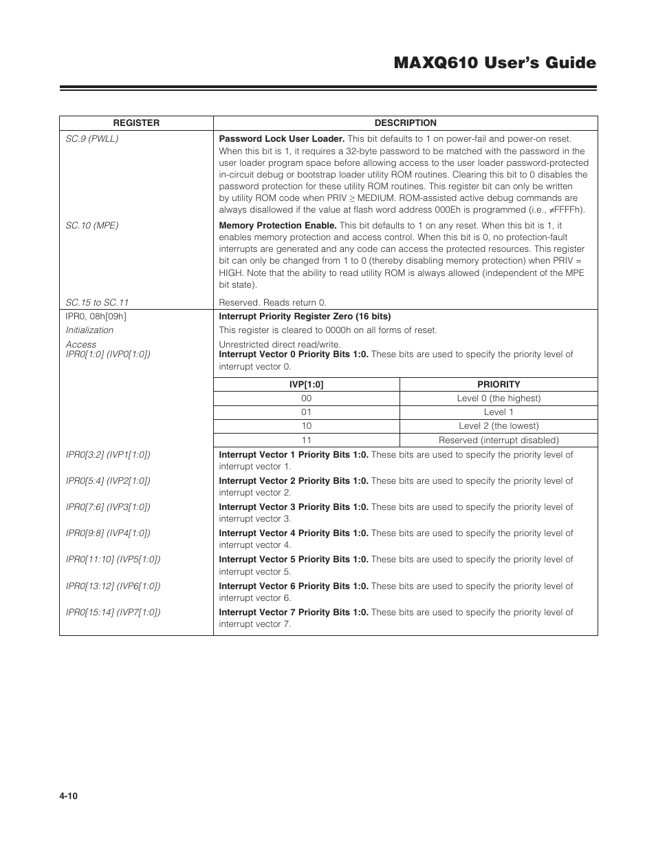 Maxq610 user’s guide | Maxim Integrated MAXQ610 User Manual | Page 65 / 203