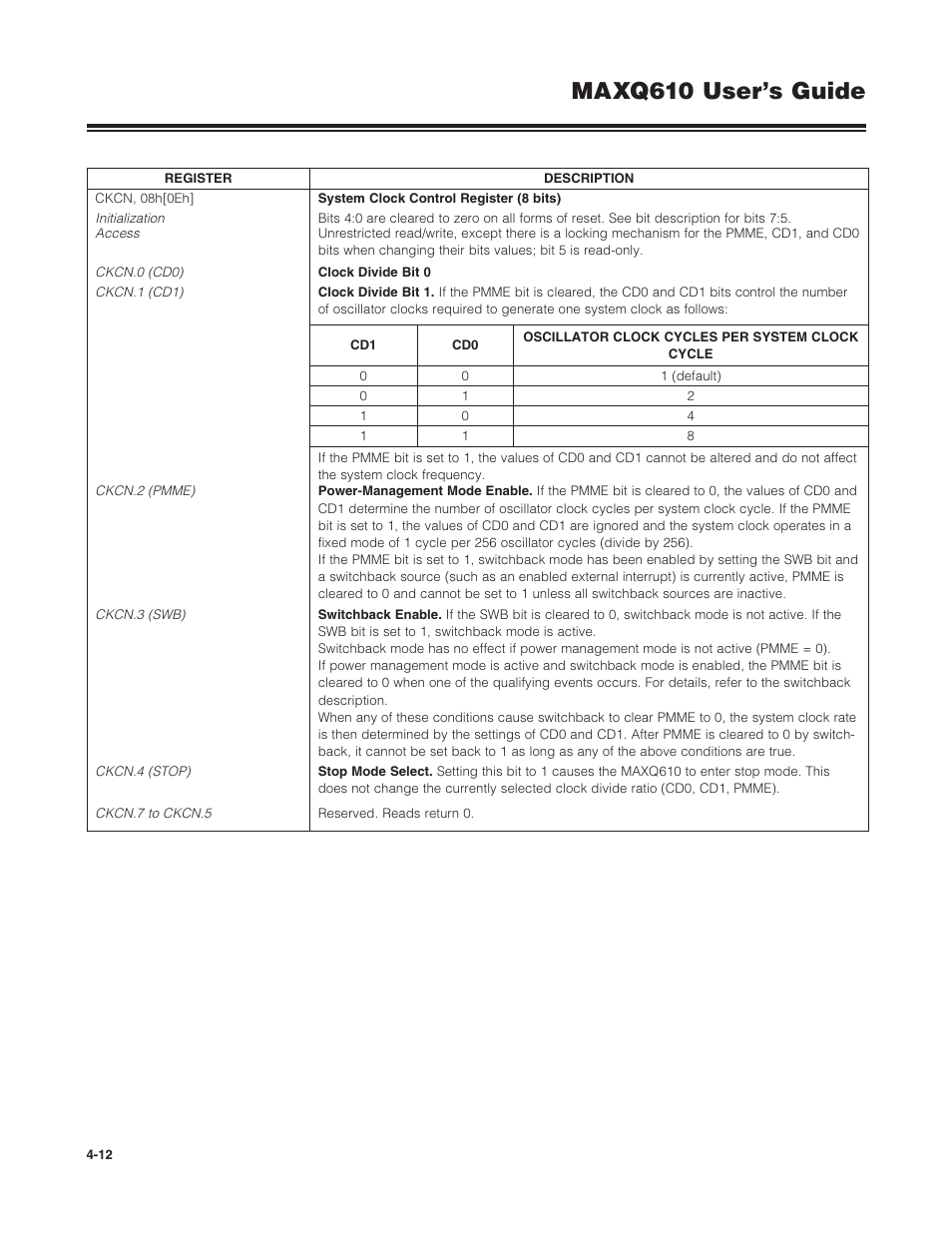 Maxq610 user’s guide | Maxim Integrated MAXQ610 User Manual | Page 67 / 203