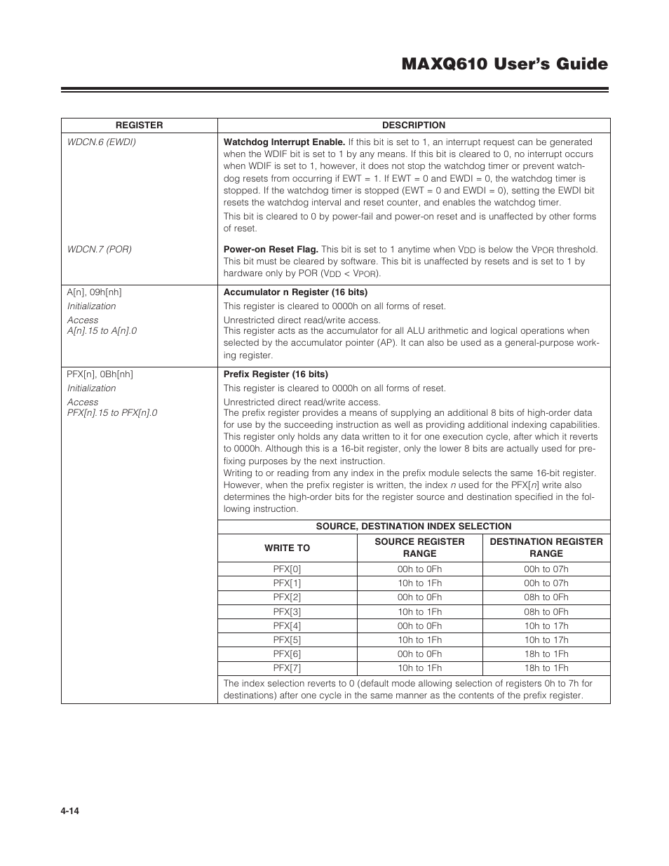 Maxq610 user’s guide | Maxim Integrated MAXQ610 User Manual | Page 69 / 203