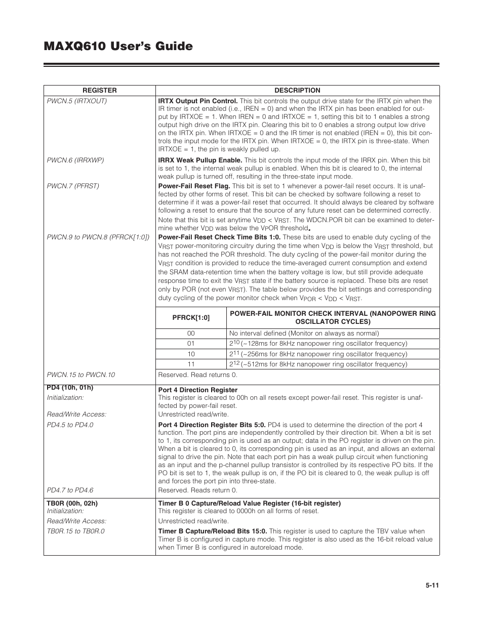 Maxq610 user’s guide | Maxim Integrated MAXQ610 User Manual | Page 83 / 203