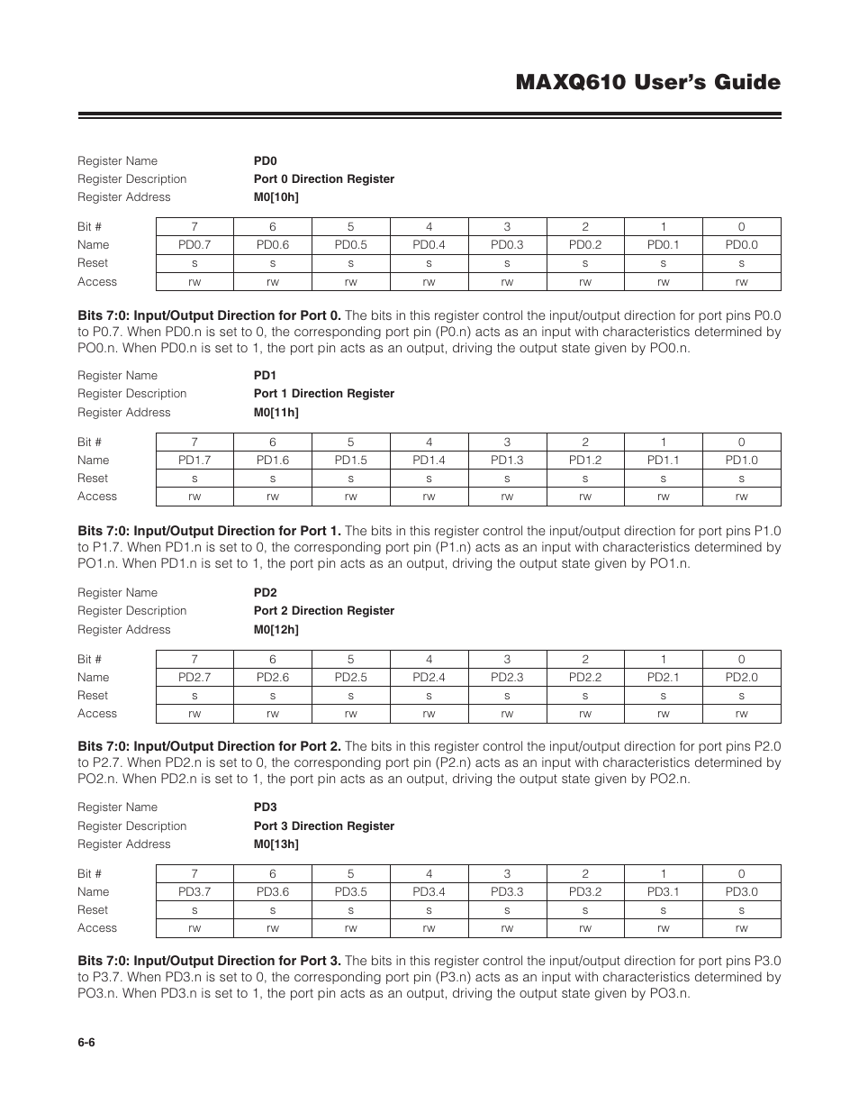 Maxq610 user’s guide | Maxim Integrated MAXQ610 User Manual | Page 99 / 203