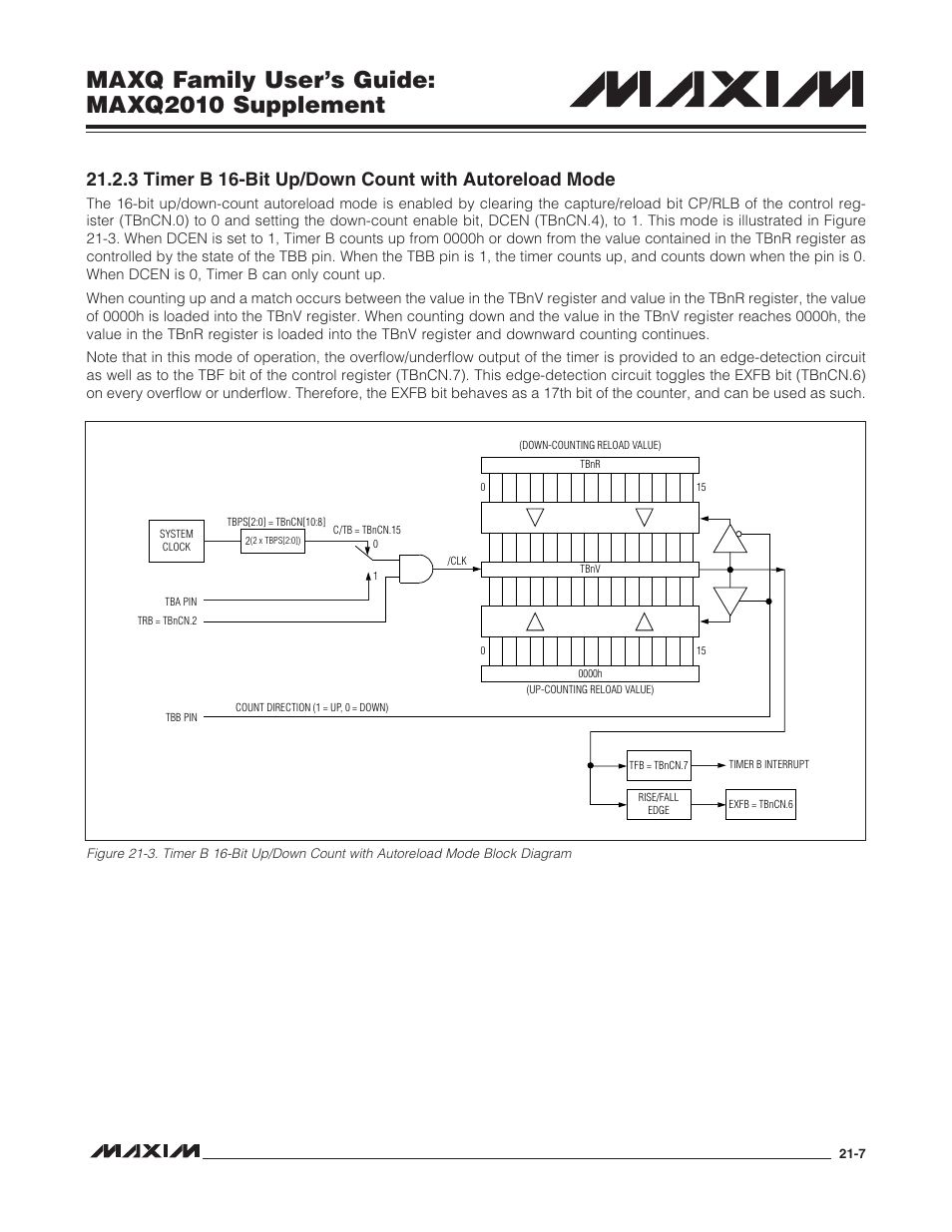 Maxq family user’s guide: maxq2010 supplement | Maxim Integrated MAXQ Family Users Guide: MAXQ2010 Supplement User Manual | Page 118 / 147