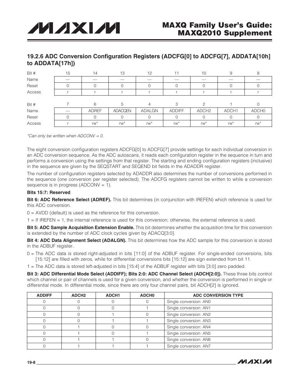 Maxq family user’s guide: maxq2010 supplement | Maxim Integrated MAXQ Family Users Guide: MAXQ2010 Supplement User Manual | Page 90 / 147