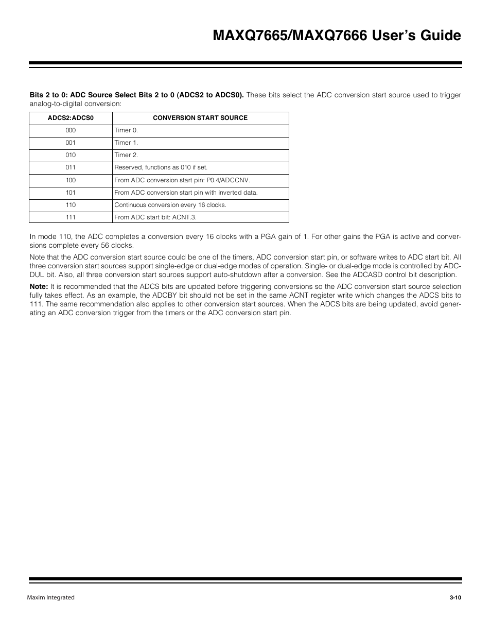 Maxim Integrated MAXQ7666 User Manual | Page 100 / 386