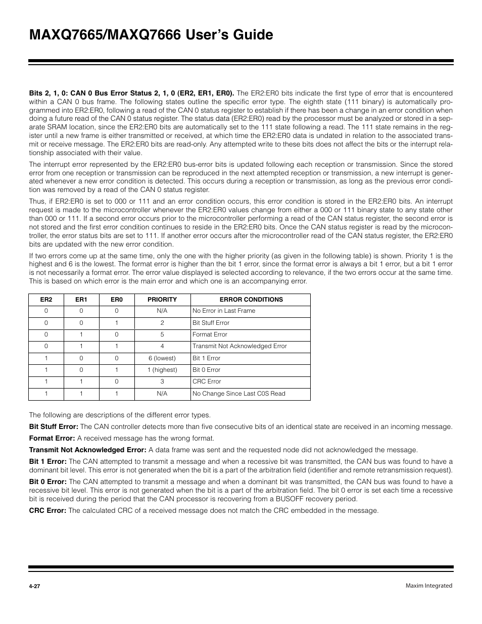 Maxim Integrated MAXQ7666 User Manual | Page 157 / 386