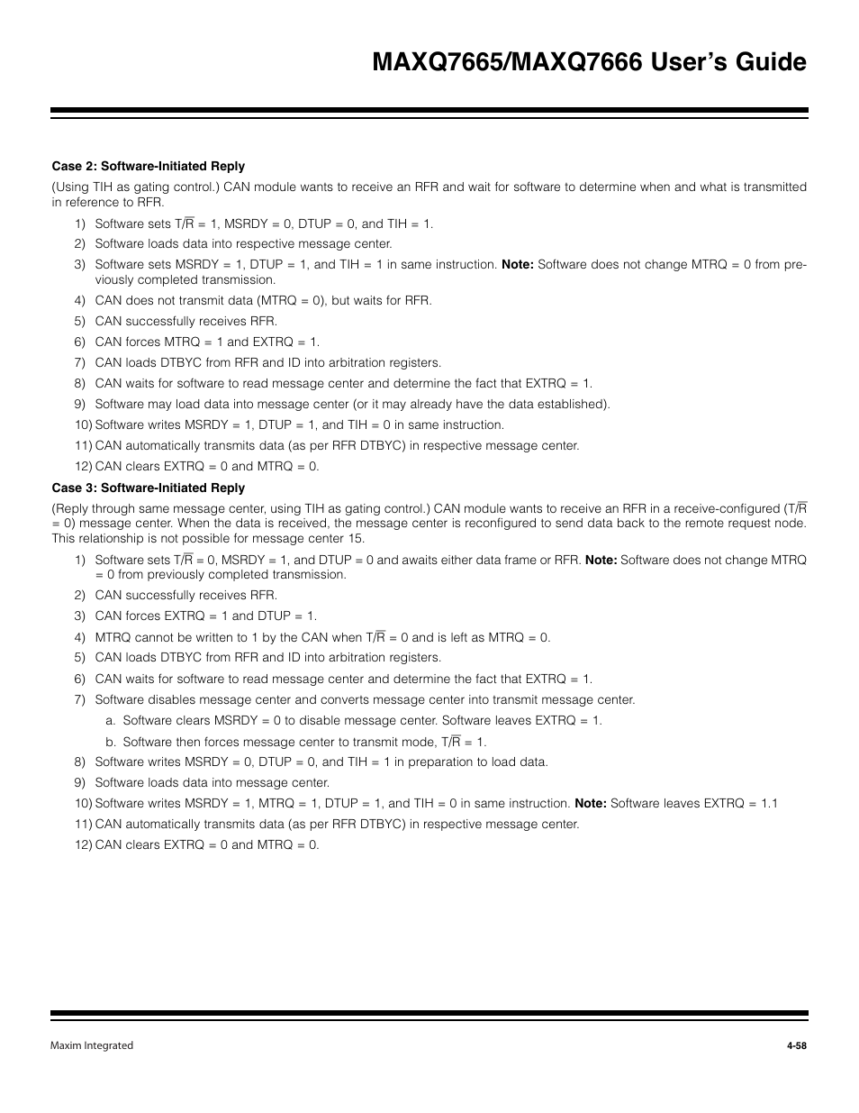 Maxim Integrated MAXQ7666 User Manual | Page 188 / 386