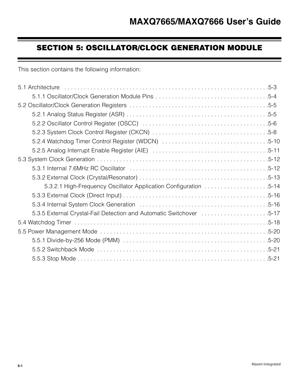 Section 5: oscillator/clock generation module, Move ap, #02h, Select a[2] as active accumulator | Move apc, #02h, Auto-increment ap[1:0] modulo 4 | Maxim Integrated MAXQ7666 User Manual | Page 198 / 386