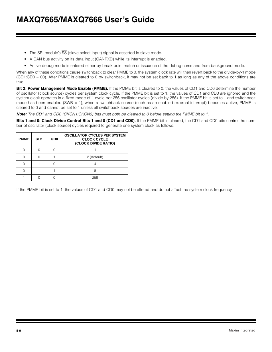 Maxim Integrated MAXQ7666 User Manual | Page 206 / 386