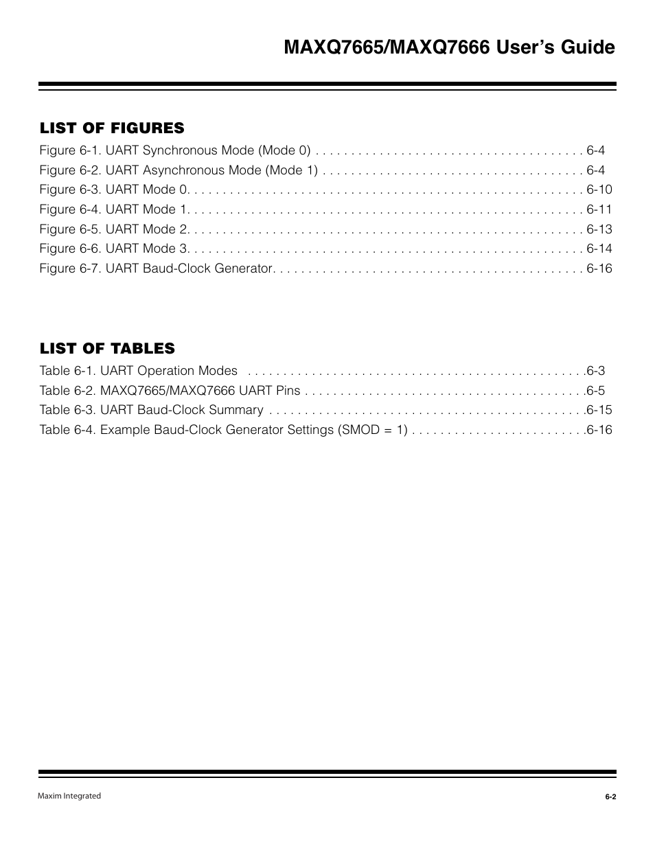 Maxim Integrated MAXQ7666 User Manual | Page 220 / 386