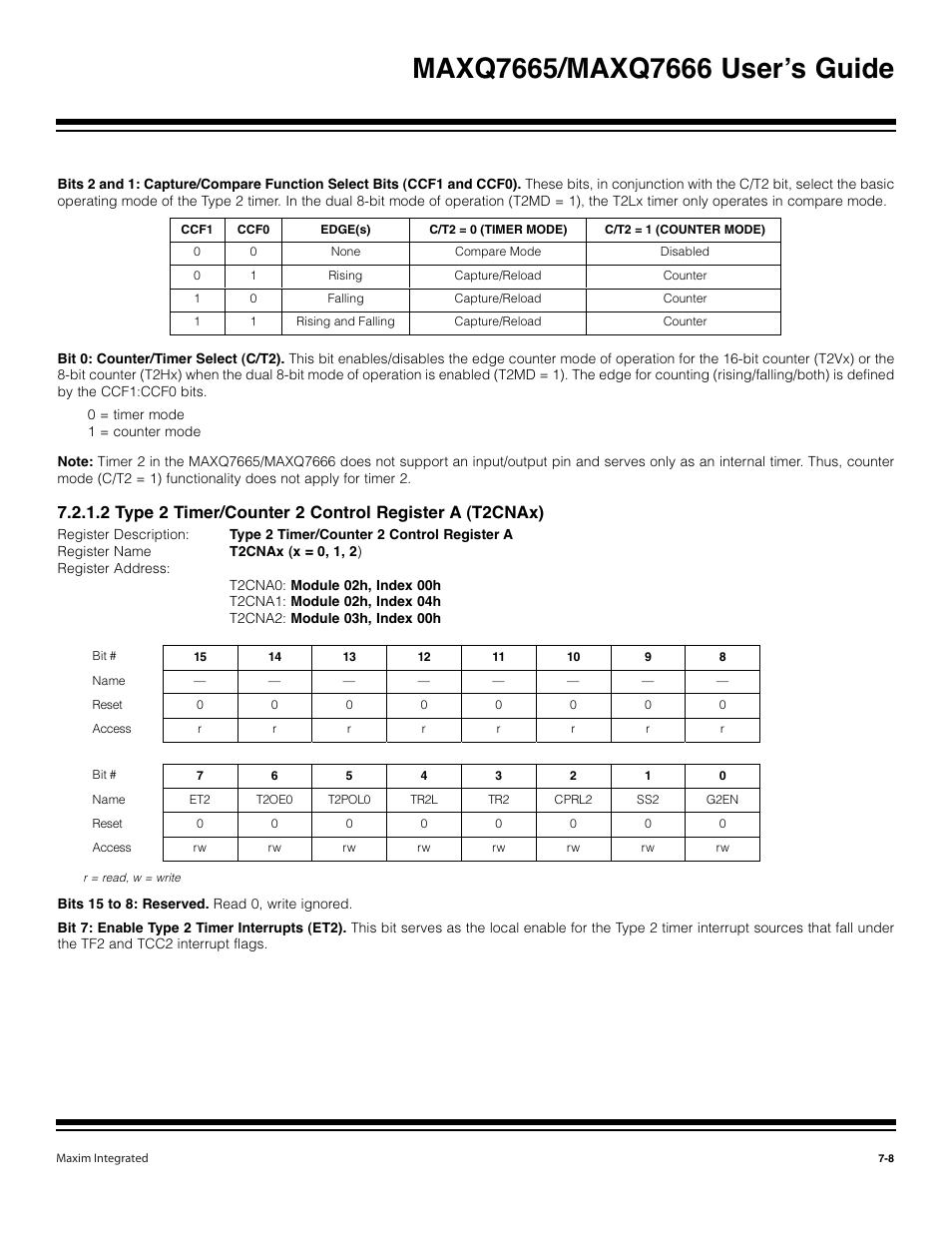 Maxim Integrated MAXQ7666 User Manual | Page 243 / 386