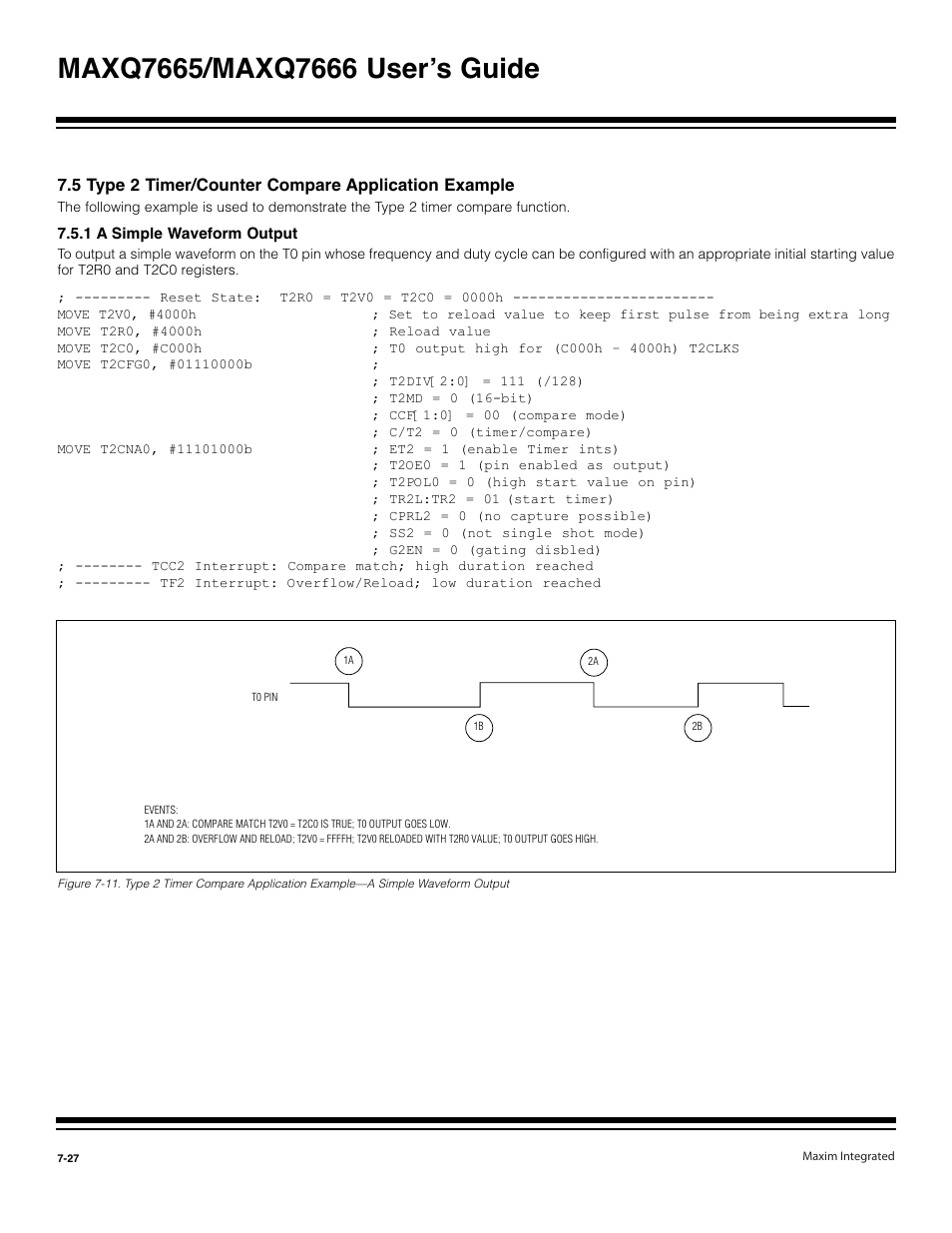 1 a simple waveform output -27 | Maxim Integrated MAXQ7666 User Manual | Page 262 / 386