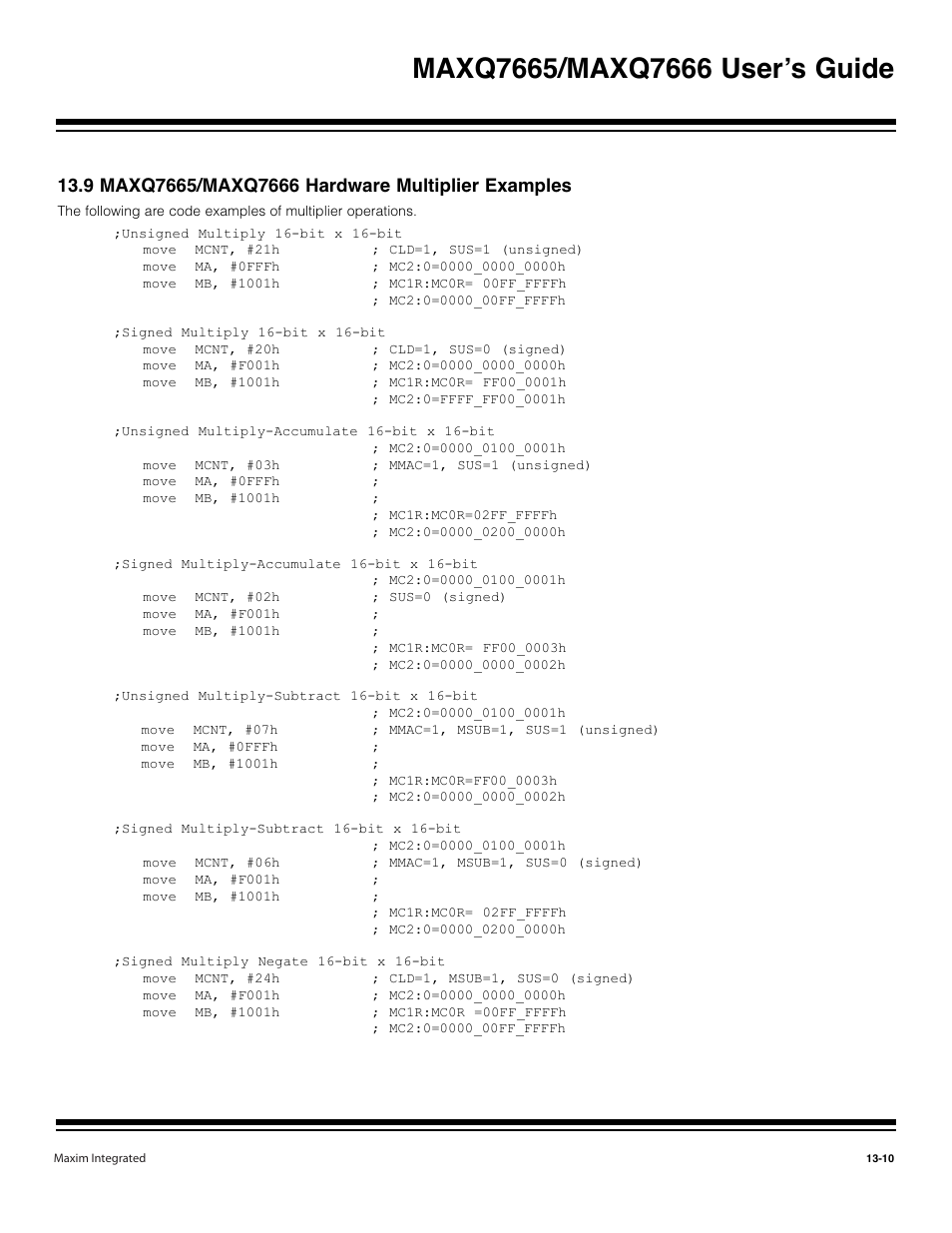 Maxim Integrated MAXQ7666 User Manual | Page 337 / 386