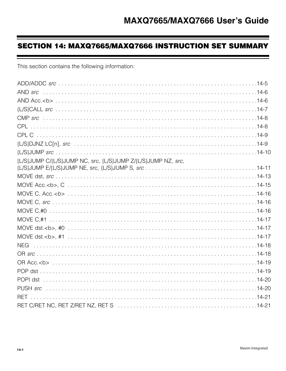 Maxim Integrated MAXQ7666 User Manual | Page 338 / 386