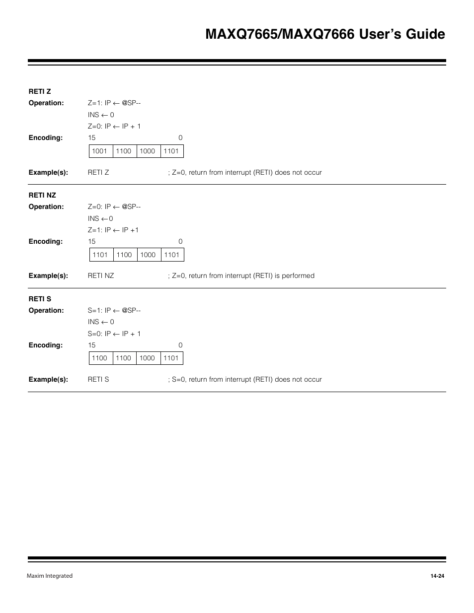 Maxim Integrated MAXQ7666 User Manual | Page 361 / 386