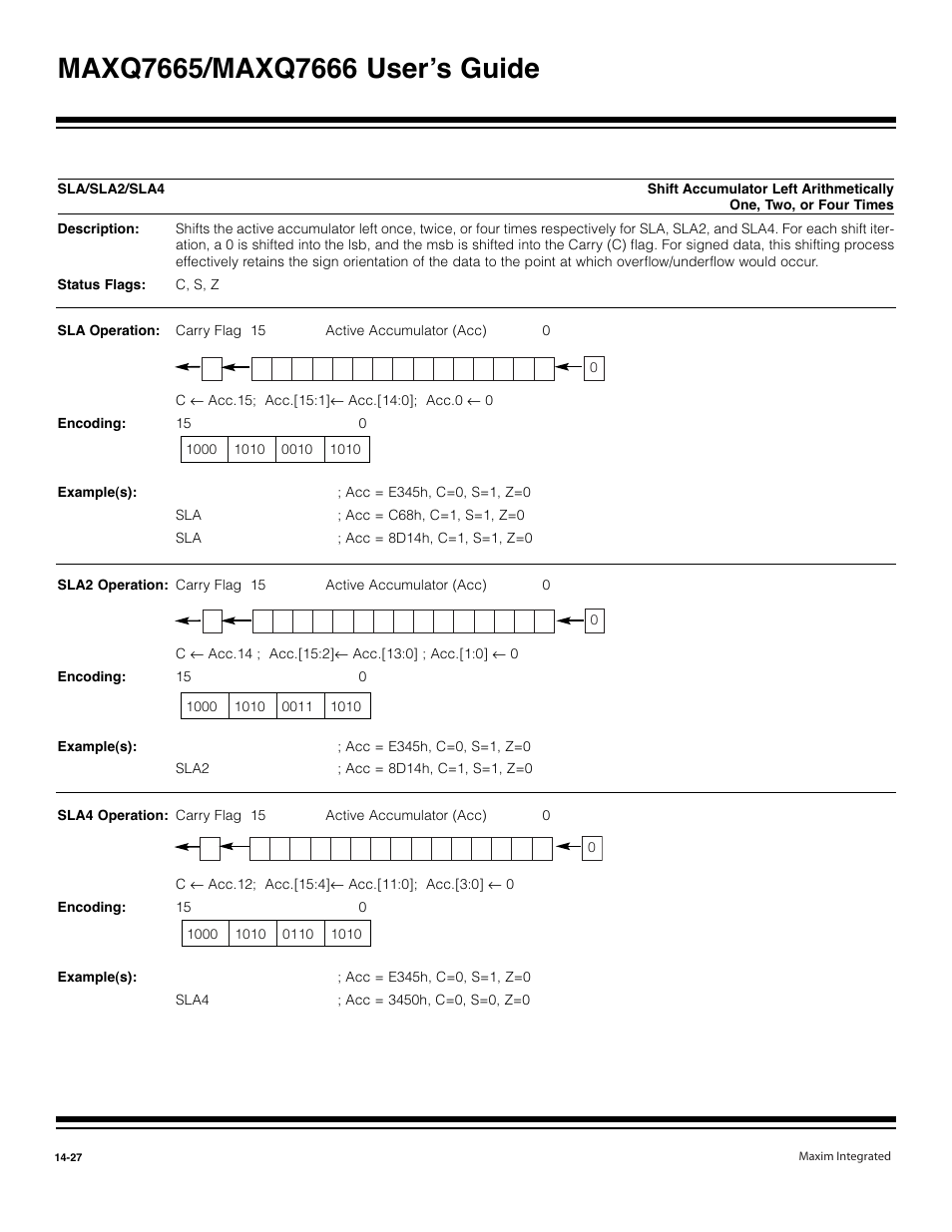 Sla/sla2/sla4 -27 | Maxim Integrated MAXQ7666 User Manual | Page 364 / 386
