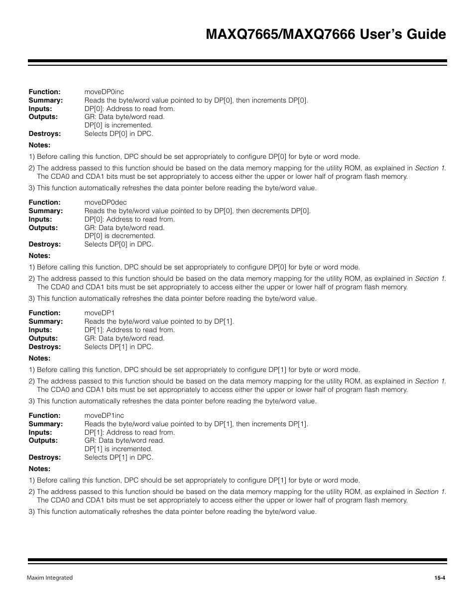 Maxim Integrated MAXQ7666 User Manual | Page 373 / 386