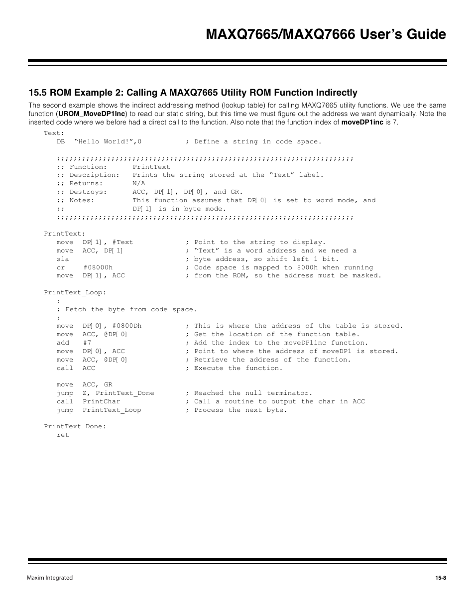 Maxim Integrated MAXQ7666 User Manual | Page 377 / 386