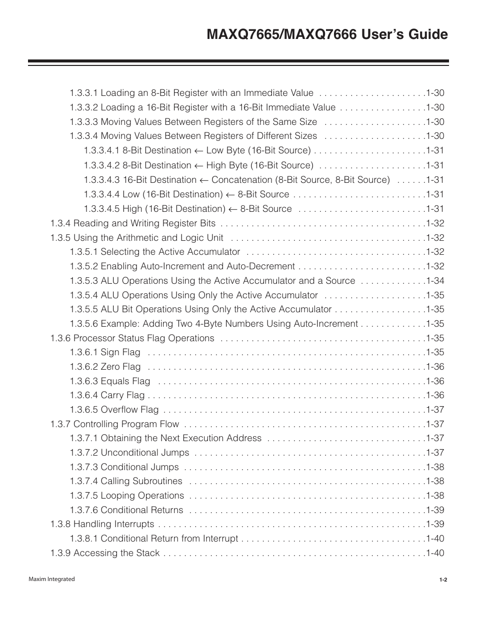 Maxim Integrated MAXQ7666 User Manual | Page 4 / 386